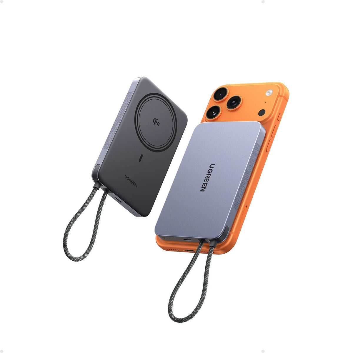 UGREEN MagFlow Air Magnetic Slim Power Bank (10000mAh, Qi2 15W)