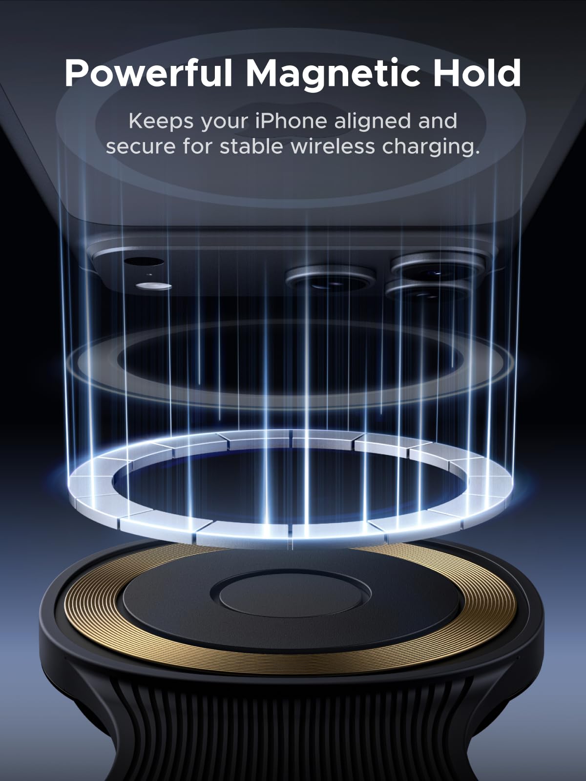 UGREEN MagFlow Magnetic Wireless Charger (2-in-1 Foldable, Qi2 25W, 30W USB-C Input)