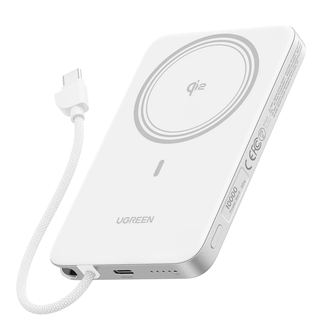 UGREEN MagFlow Air Magnetic Slim Power Bank (10000mAh, Qi2 15W)