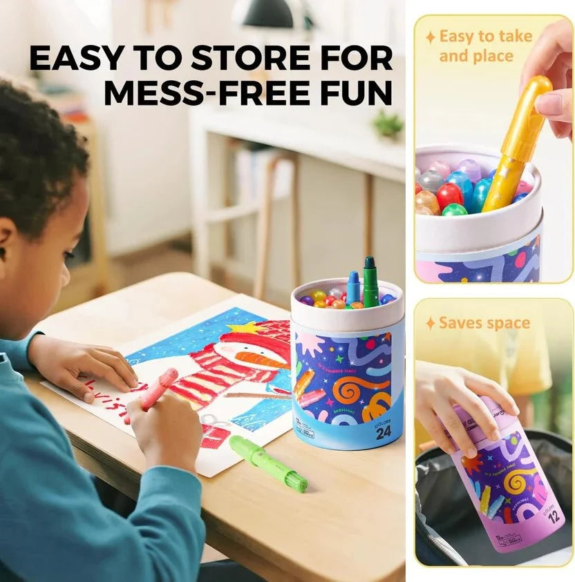 Corvik & Co  Washable Twist Crayons